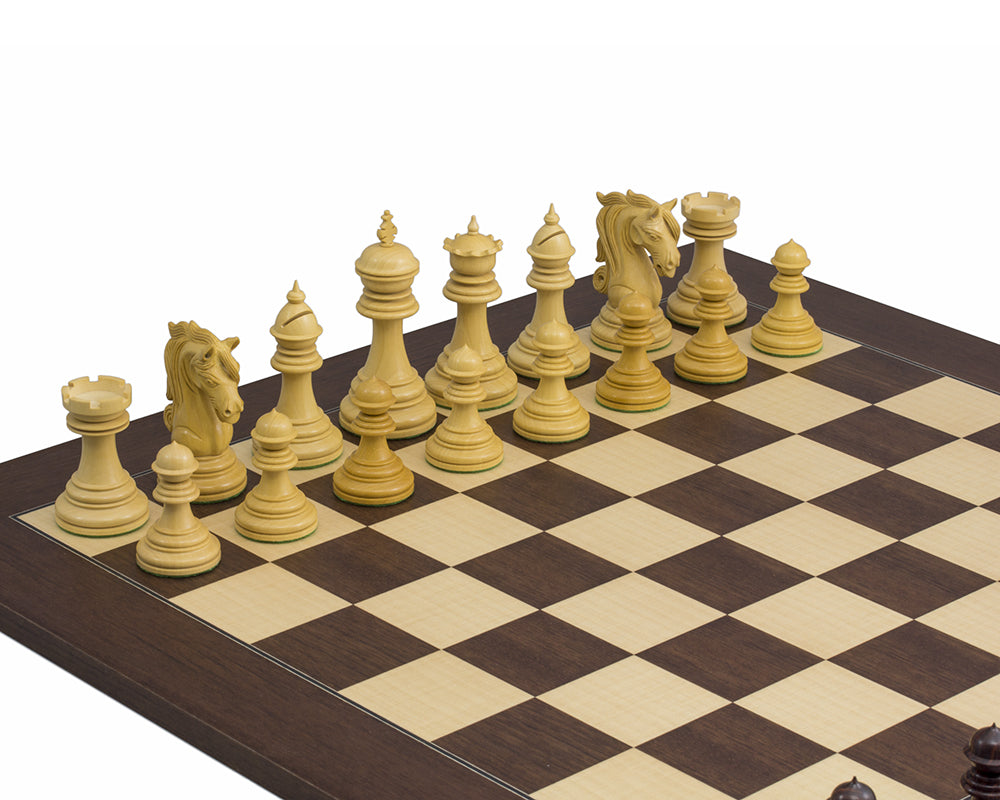 Die Kingsgate Palisander-Schachfiguren 4,25 Zoll
