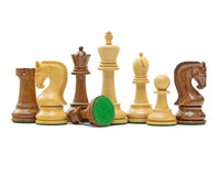 Leningrad-Serie: Akazien-Schachfiguren – 10,2 cm