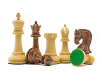 Leningrad-Serie: Akazien-Schachfiguren – 10,2 cm