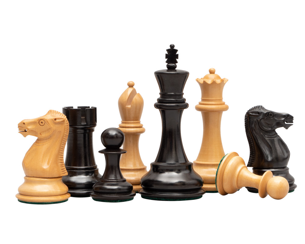 Die Abingdon 3,5 Zoll Ebonised Chess Men