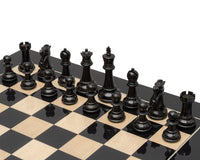 1972 Reproduktion Staunton Schachfiguren aus Ebenholz - 8,9 cm