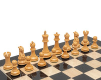 1972 Reproduktion Staunton Schachfiguren aus Ebenholz - 8,9 cm