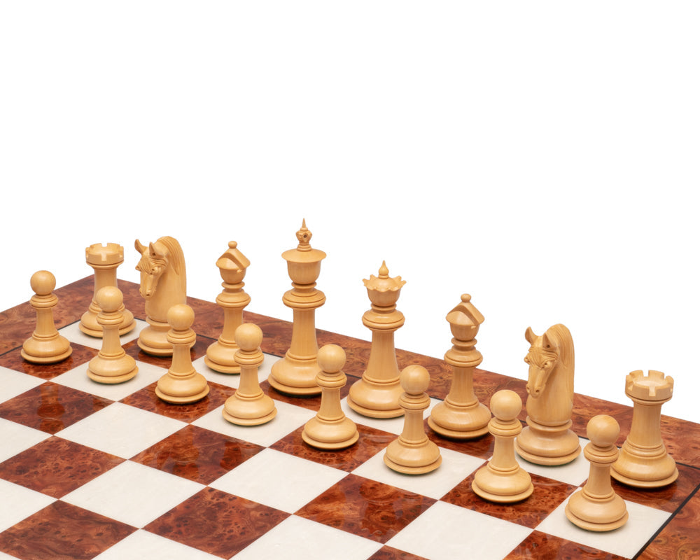 Blackburne Luxus Padauk Schach Männer 4,5 Zoll