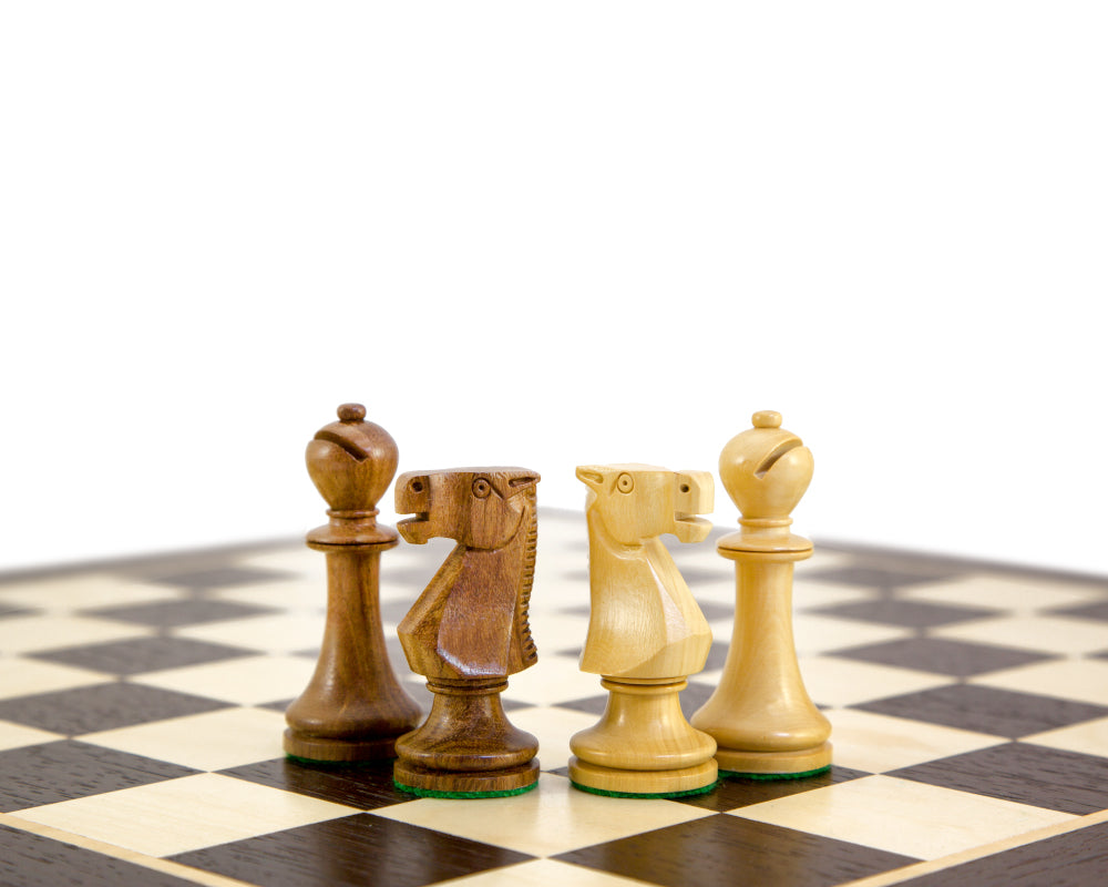 Pionier Golden Rosewood Schachfiguren 3,75 Zoll