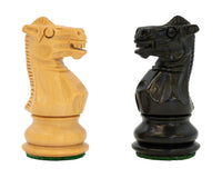 Kingsclere Staunton-Schachfiguren, Ebenholz – 6,4 cm