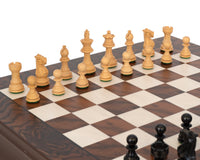 Kingsclere Staunton-Schachfiguren, Ebenholz – 6,4 cm
