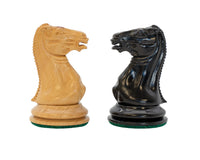 JJ Cooke ebonisierte Schachfiguren – 8,9 cm