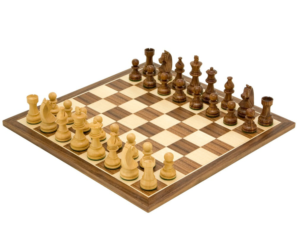 Daunenkopf-Ritter-Akademie-Schach-Set Medium