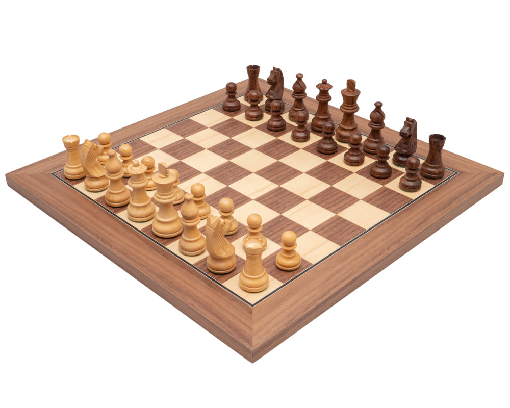 Down Head Classic Sheesham Deluxe Schachset