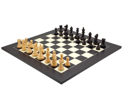 Frankfurt Grand – schwarzes Schachset