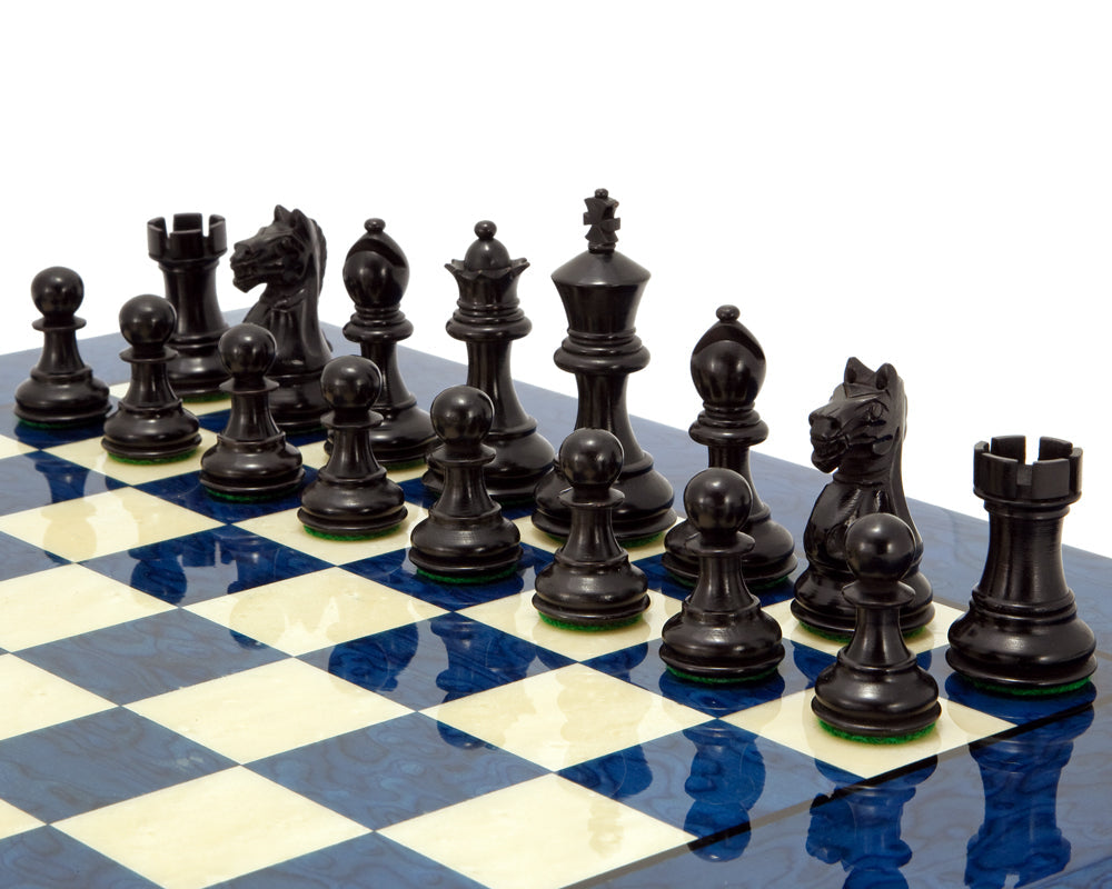 Fierce Knight Blue Schachspiel