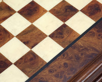 Finnesburg Messing- und Briarholz – Traditionelles Schachset
