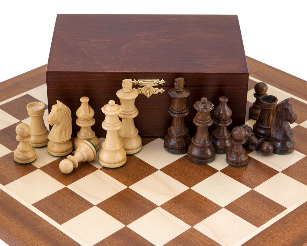 Down Head Sheesham Meisterschaftsschachspiel