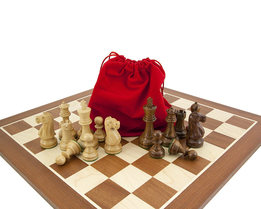 Jacob Knight Sheesham & Mahagoni Schachspiel
