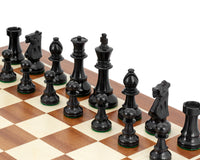 Conquest Series Schwarz- und Mahagoni-Schachset