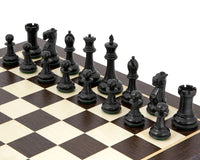 Victoria Turnier-Schachset aus ebonisiertem Wenge