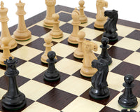 Victoria Turnier-Schachset aus ebonisiertem Wenge