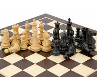 Victoria Turnier-Schachset aus ebonisiertem Wenge