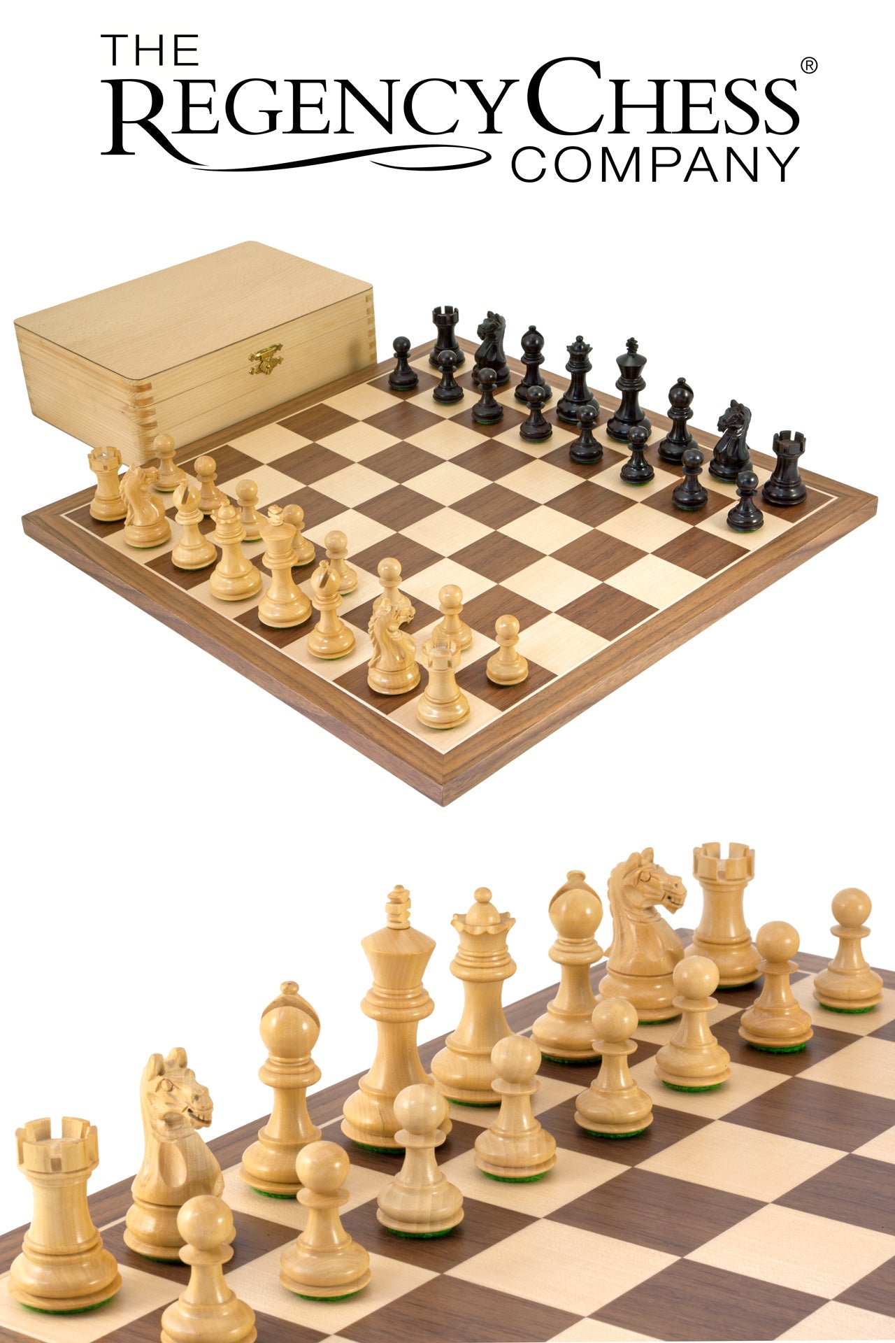 Fierce Knight Black Turnierschach-Set
