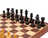 World Chess Championship Schachset mit Schachuhr und Aufbewahrungskoffer aus Holz für Schachfiguren