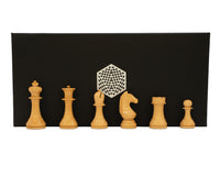 World Chess Championship Schachset mit Schachuhr und Aufbewahrungskoffer aus Holz für Schachfiguren