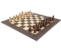 Isle of Lewis Tiger-Ebenholz-Schachset