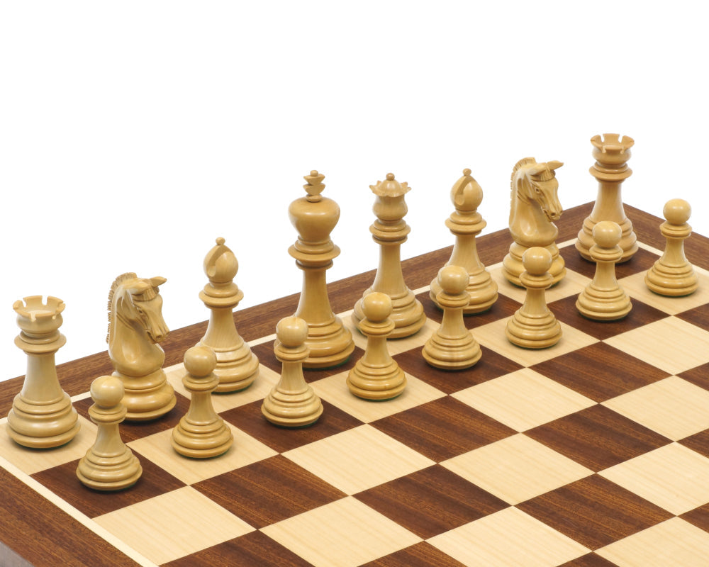 Das Imperial Knight Palisander Mahagoni Schachspiel
