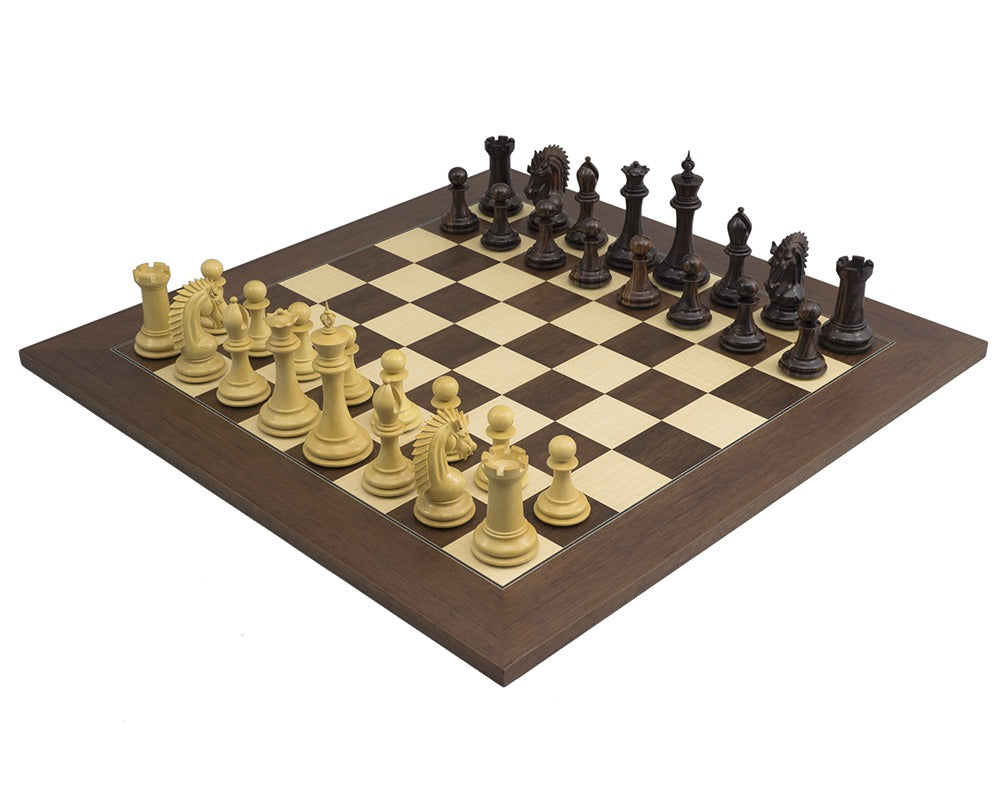 Das Sheffield Ritter Palisander Schachspiel aus Rosenholz