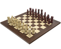 Berkeley Chess Viktorianisches Kardinal-Palisander-Schachset