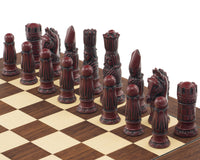 Berkeley Chess Viktorianisches Kardinal-Palisander-Schachset