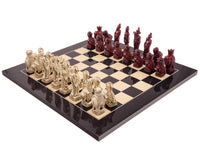 Das Berkeley Chess Mandarin Black Cardinal Schachset
