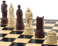 Berkeley Chess English Black Cardinal Grand Schachset