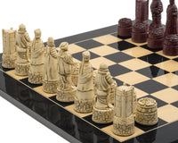 Berkeley Chess English Black Cardinal Grand Schachset