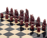 Das Berkeley Chess "Medieval Black Cardinal" Schachset
