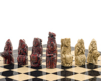Das Berkeley Chess "Medieval Black Cardinal" Schachset