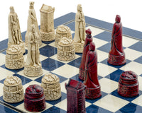 Berkeley Chess Scottish Cardinal Blue Schachset