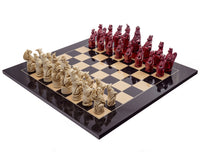 Das Berkeley Chess Royal Beasts Black Cardinal Grand-Schachset