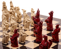 Das Berkeley Chess Royal Beasts Black Cardinal Grand-Schachset