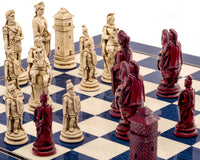 Berkeley Chess Roman Blue Cardinal Schachset
