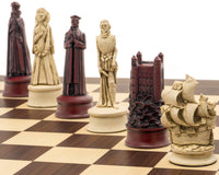 Das Berkeley Chess "Elizabethan Cardinal" Palisander Grand-Schachset