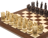 Berkeley Chess Elizabethan Russet und Palisander – Großes Schachset