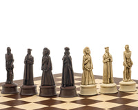 Berkeley Chess Elizabethan Russet und Palisander – Großes Schachset