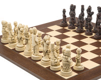 Berkeley Chess Movie Stars Russet und Palisander – Großes Schachset