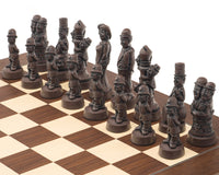 Berkeley Chess Movie Stars Russet und Palisander – Großes Schachset