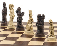 Berkeley Chess Movie Stars Russet und Palisander – Großes Schachset