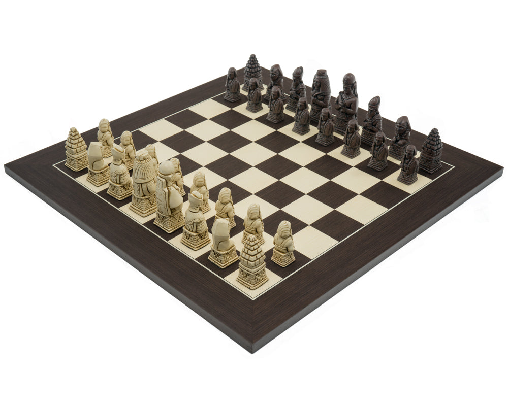 Das Berkeley Chess Egyptian Russet- und Wenge-Schachset