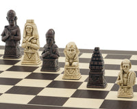 Das Berkeley Chess Egyptian Russet- und Wenge-Schachset