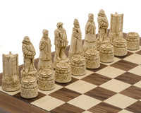 Das Berkeley Chess English Russet & Walnut Schachset