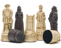 Das Berkeley Chess English Russet & Walnut Schachset