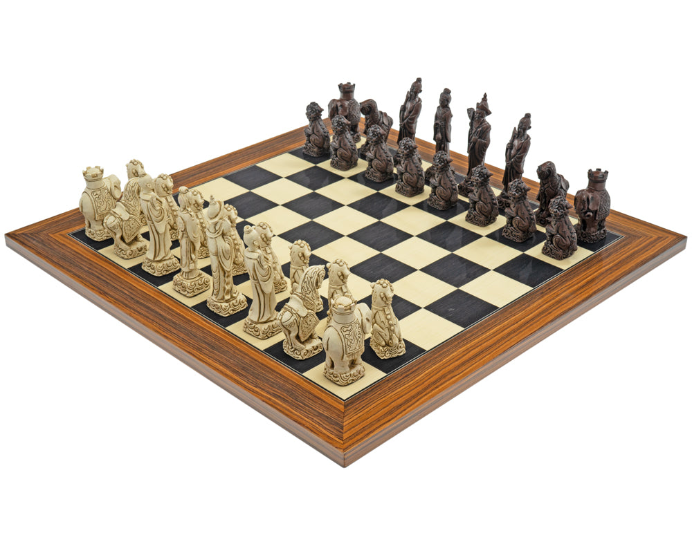 Das Berkeley Chess Mandarin Russet Palisander Schachset